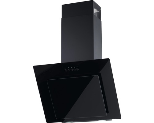 Schwarze Dunstabzugshaube für die Küche