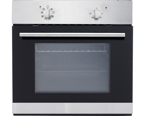 Einbauherd mit Sichtfenster und Bedienknöpfen