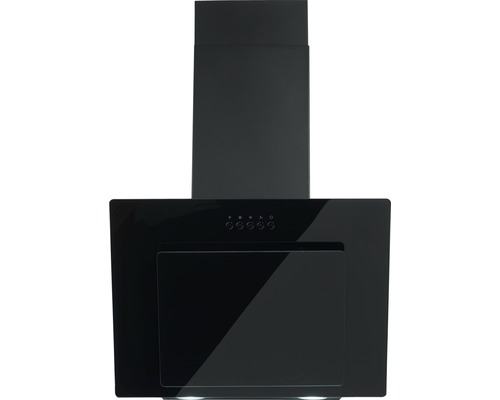 Schwarze Dunstabzugshaube für die Küche