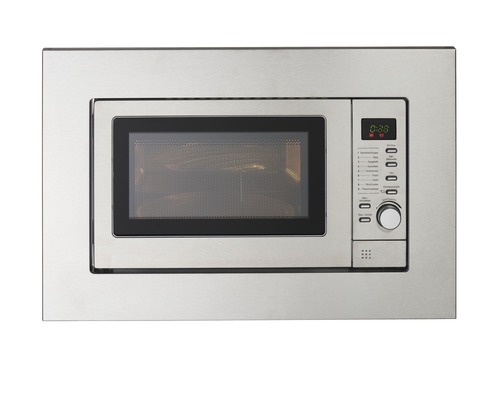 Einbaumikrowelle aus Edelstahl