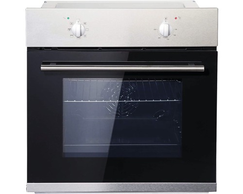 Einbaubackofen mit Glastür und Drehreglern