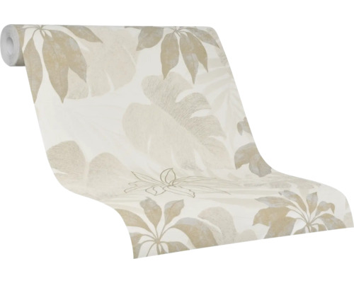 Rolle Tapete mit Blattmuster für die Wandgestaltung