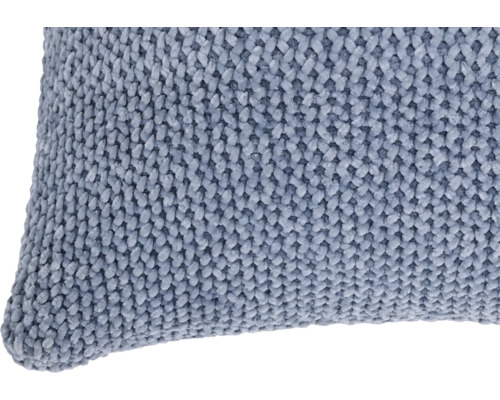 Nahaufnahme eines Strickkissens