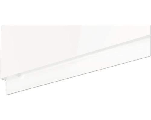 Detailansicht einer weissen Platte