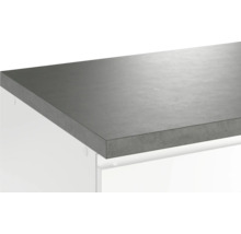 Held Möbel Küchenzeile ohne Geräte Kiel 300 cm weiß hochglanz zerlegt Variante reversibel 1101.6340