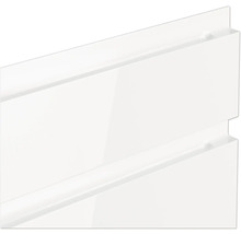 Held Möbel Küchenzeile ohne Geräte Kiel 300 cm weiß hochglanz zerlegt Variante reversibel 1101.6341