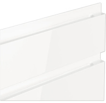 Held Möbel Küchenzeile mit Geräten Kiel 300 cm weiß hochglanz zerlegt Variante reversibel 1102.6340