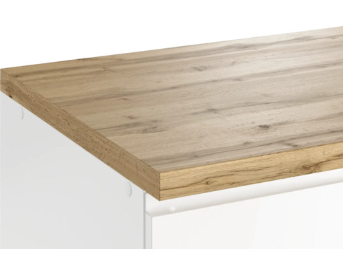 Holzplatte auf einem Möbelstück