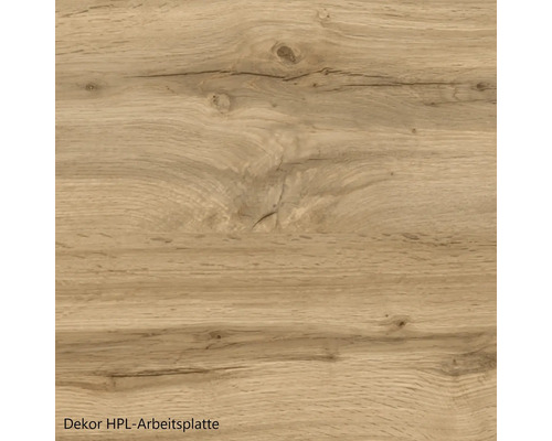 Dekorative HPL-Arbeitsplatte mit Holzstruktur