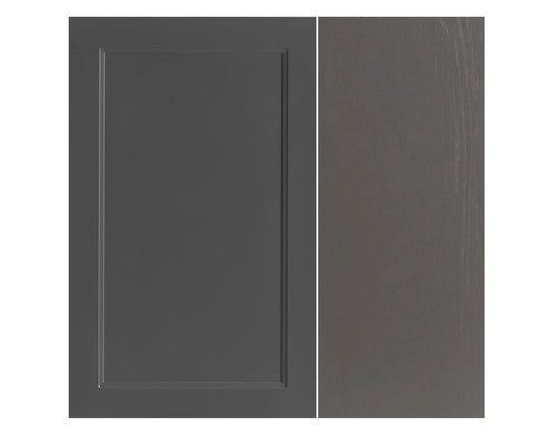 Küchenfront im Landhausstil und eine Möbelfront mit Holzstruktur