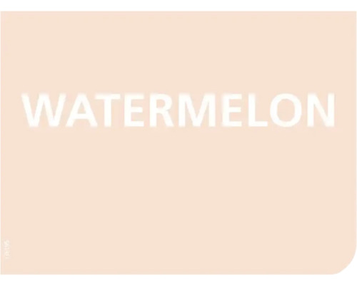 Farbmuster Wassermelone