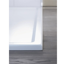 Duschwanne DURAVIT Starck Slimline 900 x 900 x 45 mm weiß glatt 720115000000000