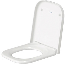 Toilettensitz aus Sanitärkeramik, eckige Form