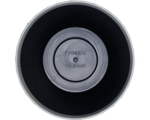 Innenansicht eines 26,7 cm Freesia Pflanzgefäßes aus Kunststoff