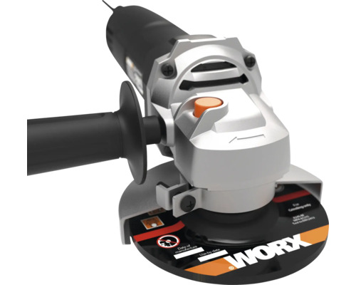 Elektrischer Winkelschleifer mit Seitengriff von Worx