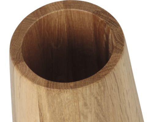 Hölzernes Pflanzgefäß, zylindrische Form