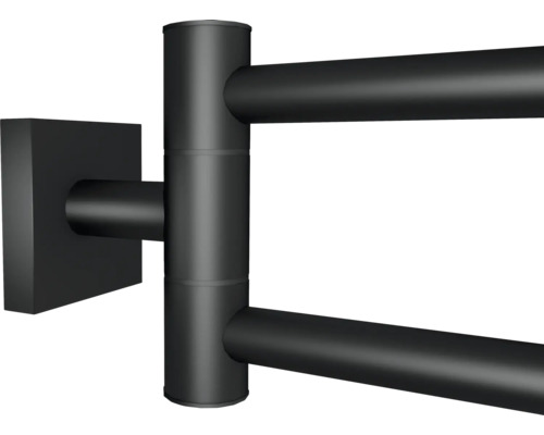 Handtuchwärmer mit schwenkbaren Armen zur Wandmontage