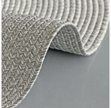 Outdoorteppich Pudong silber Ø 160 cm