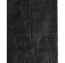 Schwarzes Unkrautvlies als Detailaufnahme.