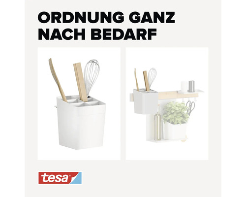 Küchenutensilienhalter zur flexiblen Wandmontage und Aufbewahrung