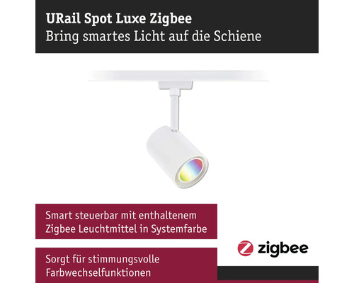 URail Spot Luxe Zigbee Lampensystem mit Leuchtmittel