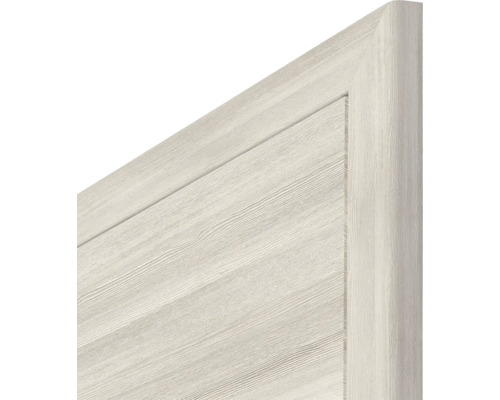 Nahaufnahme einer Innentür mit Holzstruktur