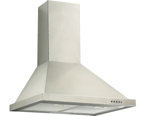 Dunstabzugshaube aus Metall mit Bedienknöpfen