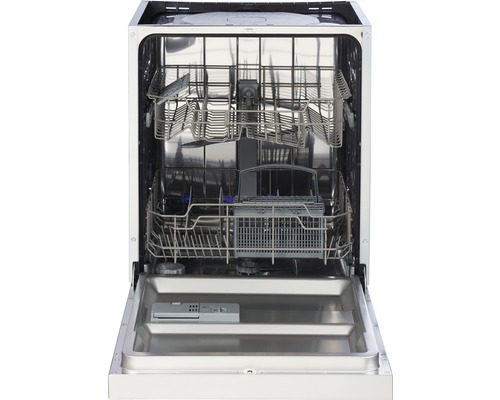 Geöffneter Geschirrspüler mit Innenraumansicht