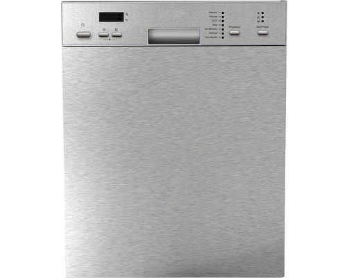 Geschirrspüler aus Edelstahl mit Bedienfeld