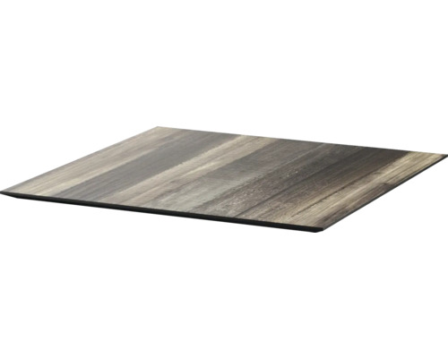 Tischplatte mit Holzdekor