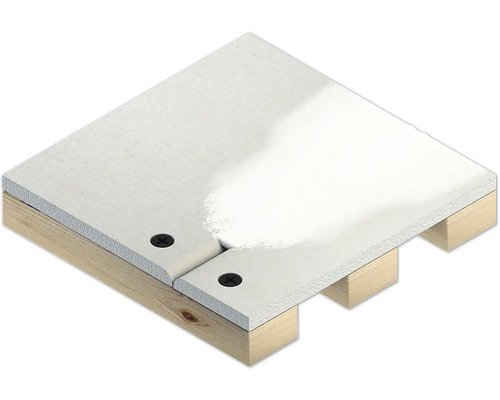 Verbindung von Gipskartonplatten mit Holzunterkonstruktion