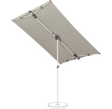 Rechteckiger Sonnenschirm mit Ständer