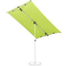 Rechteckiger Sonnenschirm mit Ständer