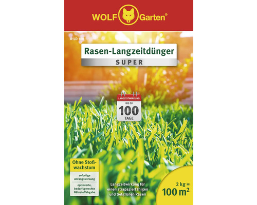 Wolf Garten Rasen Langzeitdünger Super Packung