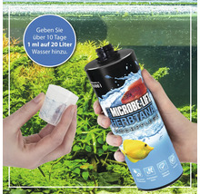 Microbe Lift Herbtana Fischpflege Produktpräsentation mit Dosierhinweis