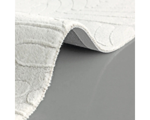 Detailansicht eines Teppichs mit Muster