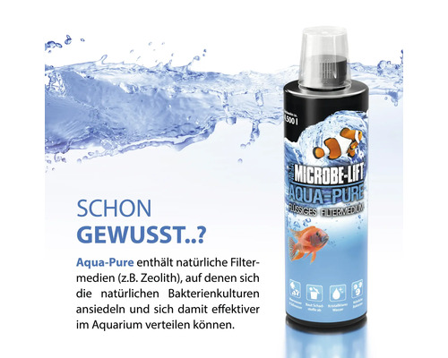 Microbe-Lift Aqua-Pure flüssiges Filtermedium für Aquarien