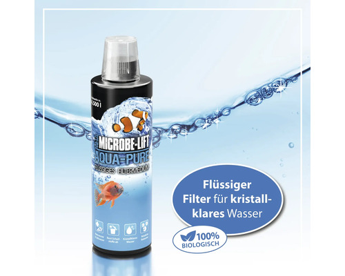 Microbe-Lift Aqua Pure flüssiges Filtermedium für Aquarien