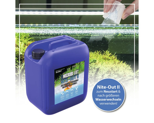 Microbe Lift Nite-Out II Starterbakterien Kanister zur Verwendung im Aquarium