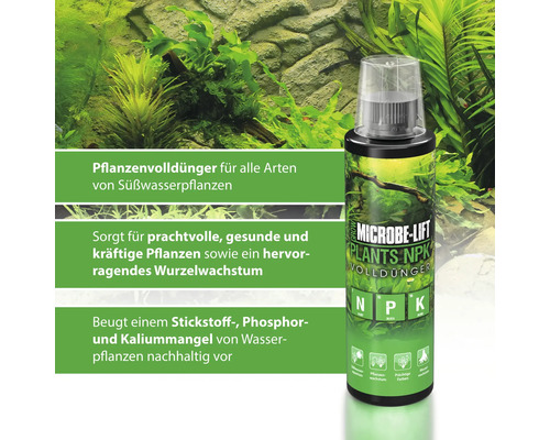 Microbe Lift Plants NPK Flüssigdünger für Süßwasseraquarien