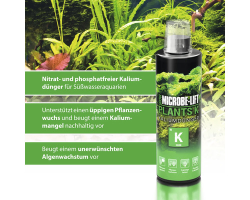 Microbe-Lift Plants K Kaliumdünger für Süßwasseraquarien