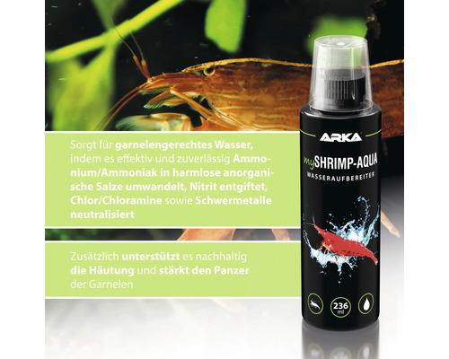 ARKA mySHRIMP-AQUA Wasseraufbereiter für Garnelenaquarien