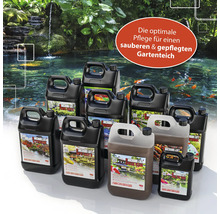 Teichpflege MICROBE-LIFT POND Teich Substrate Cleaner 5000 ml lebende Bakterien für den effektiven Abbau von Mulm und Abfallstoffen, klares Wasser