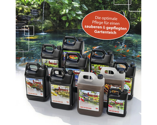 Produktübersicht Microbe Lift Teichpflege für einen sauberen und gepflegten Gartenteich