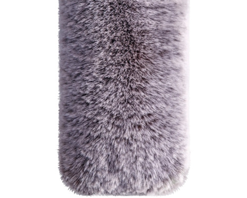 Nahaufnahme eines Teppichs mit Fellstruktur