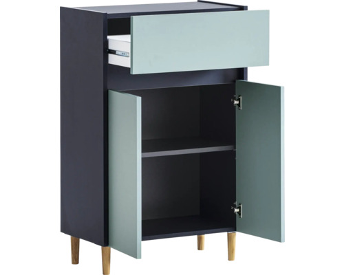 Schrank mit Schublade, zwei Türen und Einlegeboden