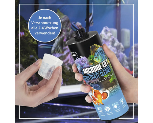 Microbe Lift Substrate Cleaner zur Reinigung des Aquariums