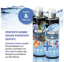 Microbe Lift Substrate Cleaner und Phos-Out 4 zur Phosphatentfernung