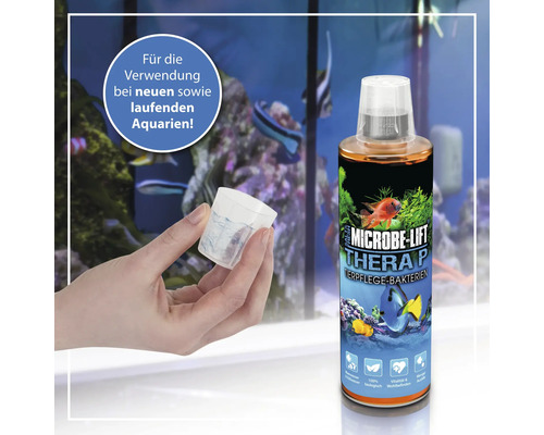 Microbe Lift Therap Tierpflege Bakterien zur Verwendung in neuen und laufenden Aquarien