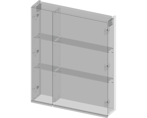 Badezimmerschrank mit Regalböden